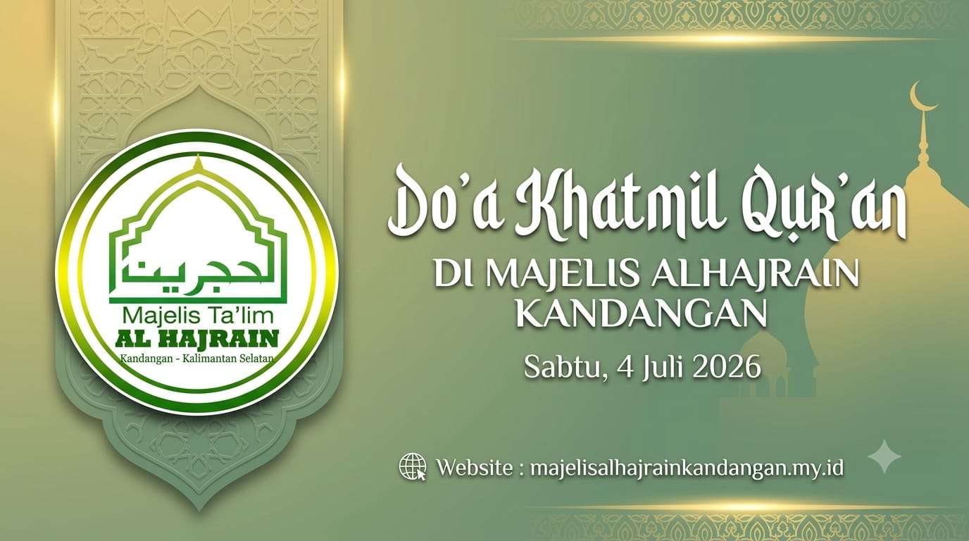 Doa Khatmil Quran 4 Juli 2026